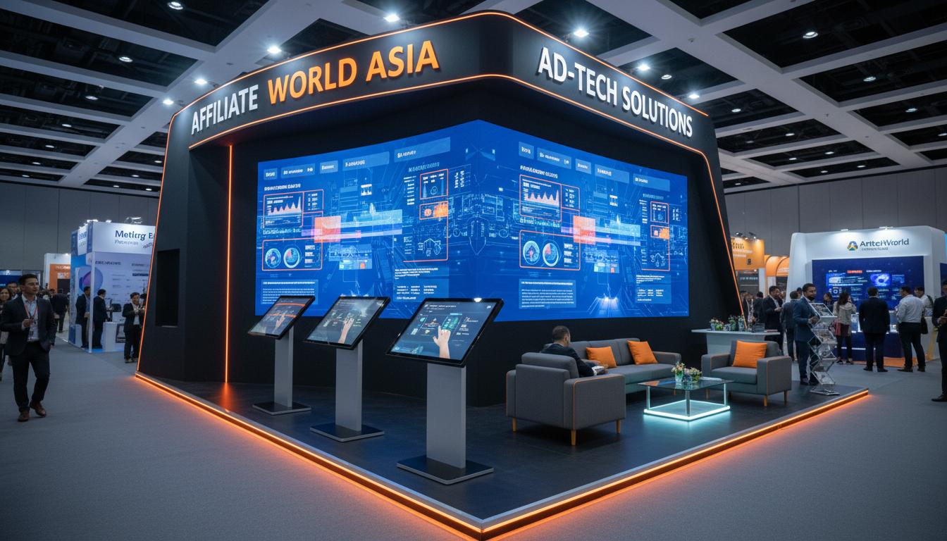 Affiliate World Asia 2026 Stand Builder