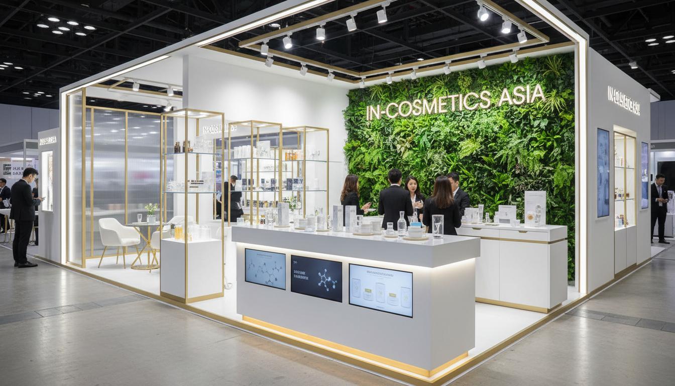 In-Cosmetics Asia 2026 Stand Builder