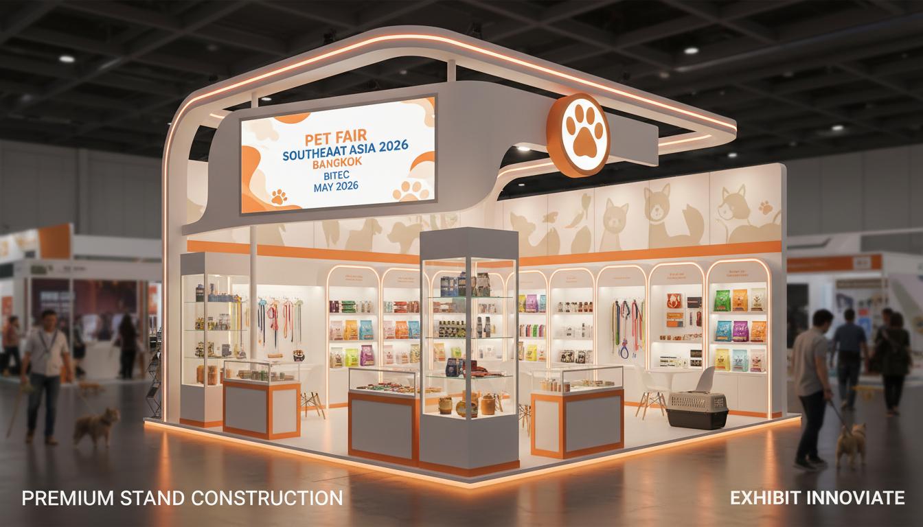 Pet Fair SEA 2026 Booth Builder