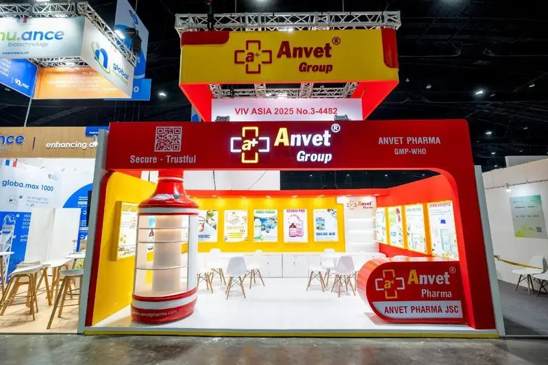 Anvet Group exhibition stand