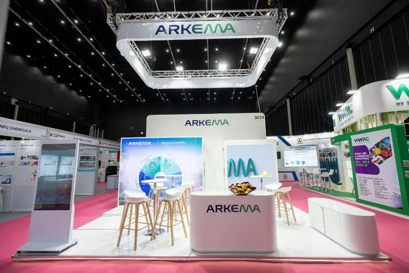 Arkema exhibition stand