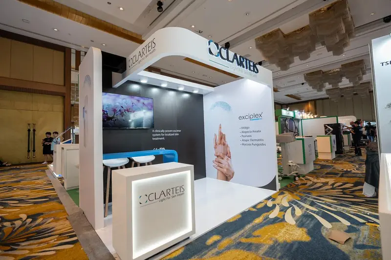 Clarteis exhibition stand
