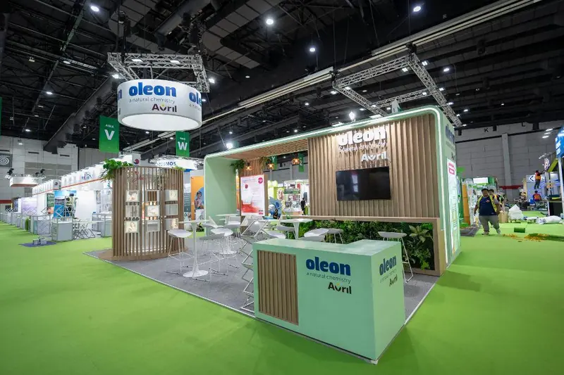 Oleon exhibition stand