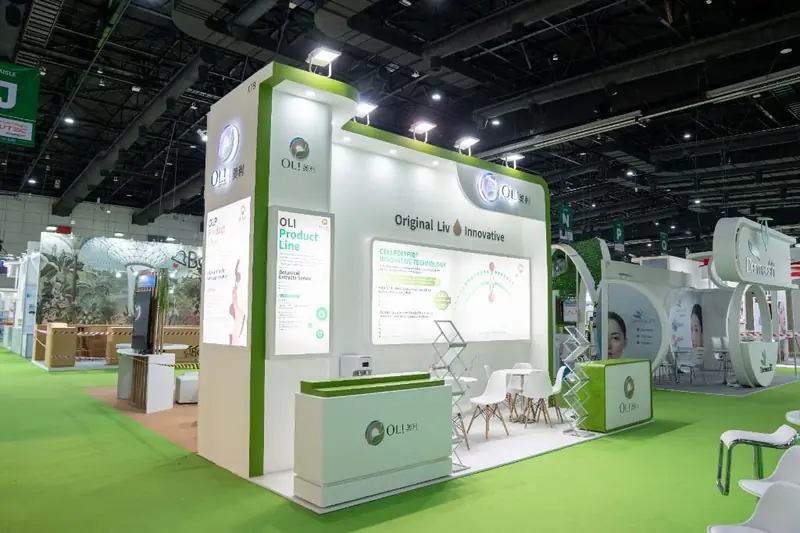 OLI exhibition stand