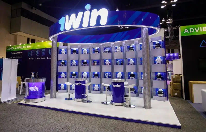 1Win exhibition stand