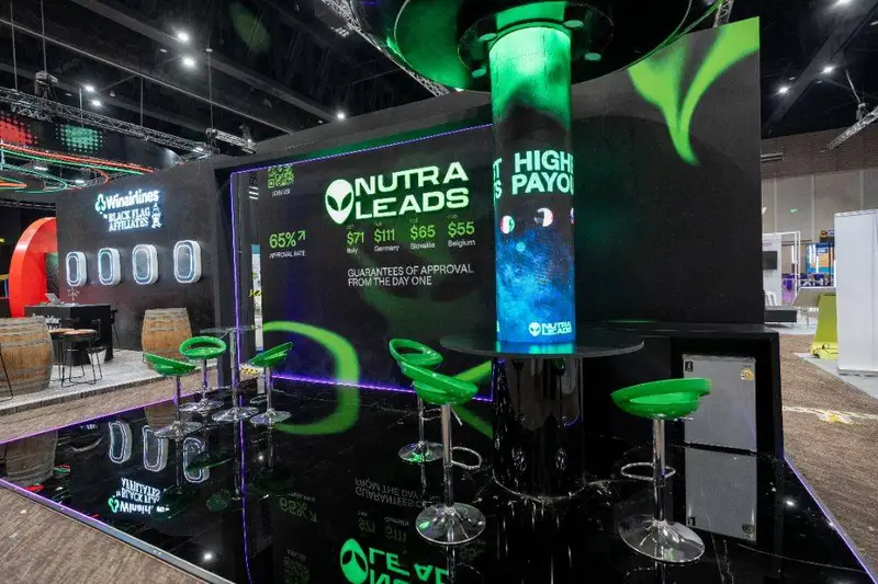 Nutraleads exhibition stand