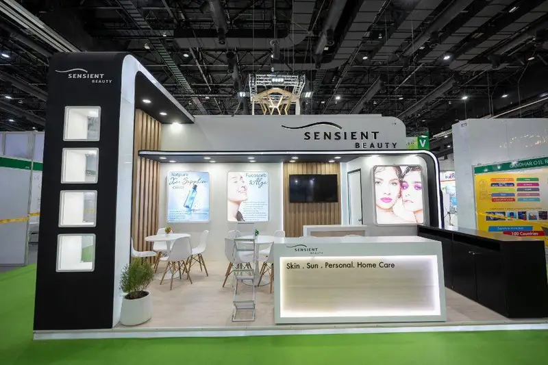 Sensient exhibition stand